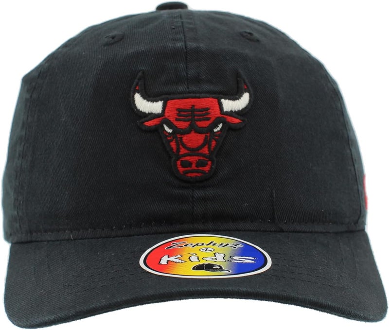 ZHATS NBA Unisex Kids NBA Officially Licensed Youth Adjustable Hat Scholarship Icon Black - Image 2